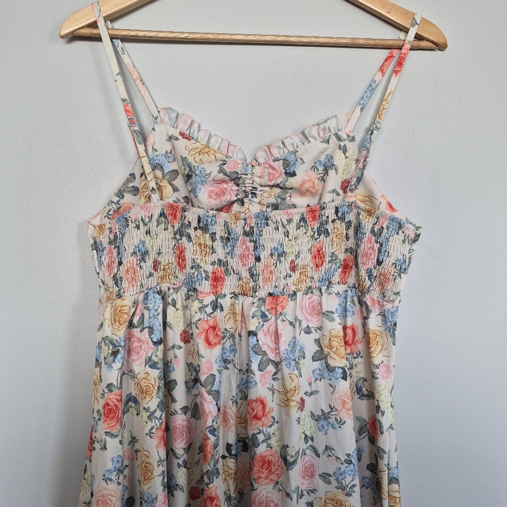 Floral Cami Style Maxi Dress